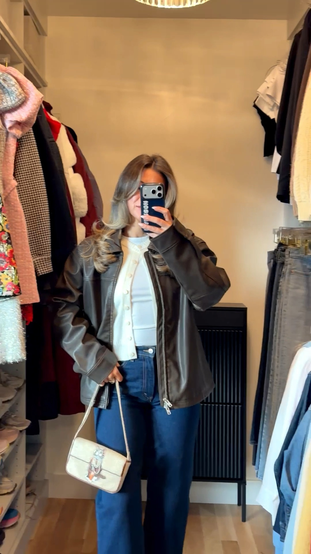 Abercrombie sitewide denim sale jeans paired with white tee cardigan and leather oversized coat

Abercrombie code: DENIMAF

Denim jeans
Casual look
Date night
Errands
Workwear
Everyday wear

#LTKSaleAlert #LTKSeasonal #LTKgrwm