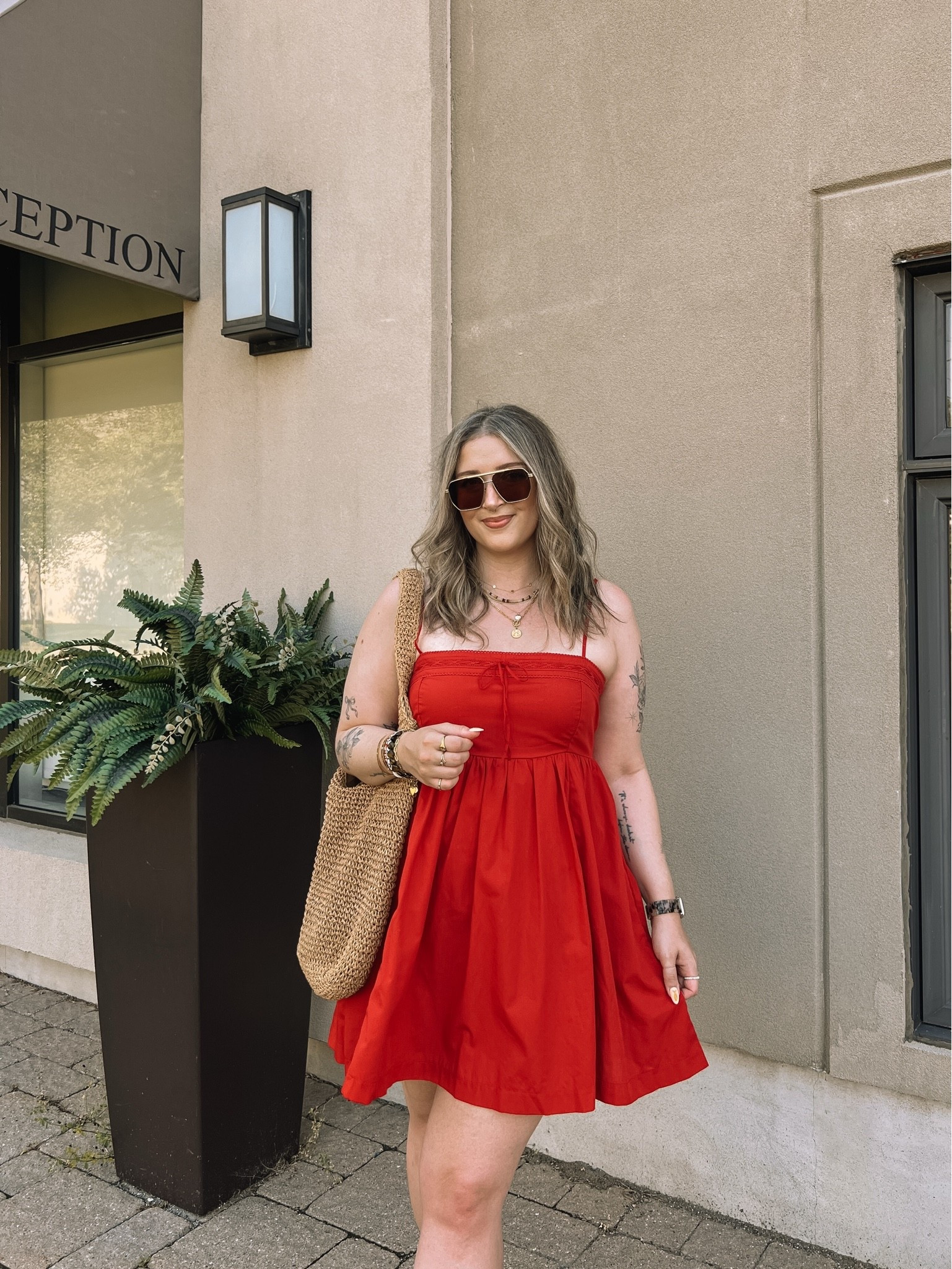 Perfect little red dress is 45% off in cart! Has pockets and built in shorts underneath! Wearing my usual size L. I’m a 9.5-10 shoe and wear a 10 in the crocs sandals (Canadian crocs link under “similar products”)

#LTKsale #LTKdresses #LTKmidsize