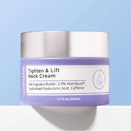 GOPURE Neck Cream - Tighten & Lift Firming Neck Cream for Crepey Skin- 1.7OZ | Walmart (US)