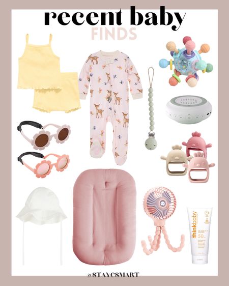 Recent baby finds - summer baby must haves - summer baby finds - baby essentials - baby finds 

#LTKSeasonal #LTKBaby #LTKStyleTip