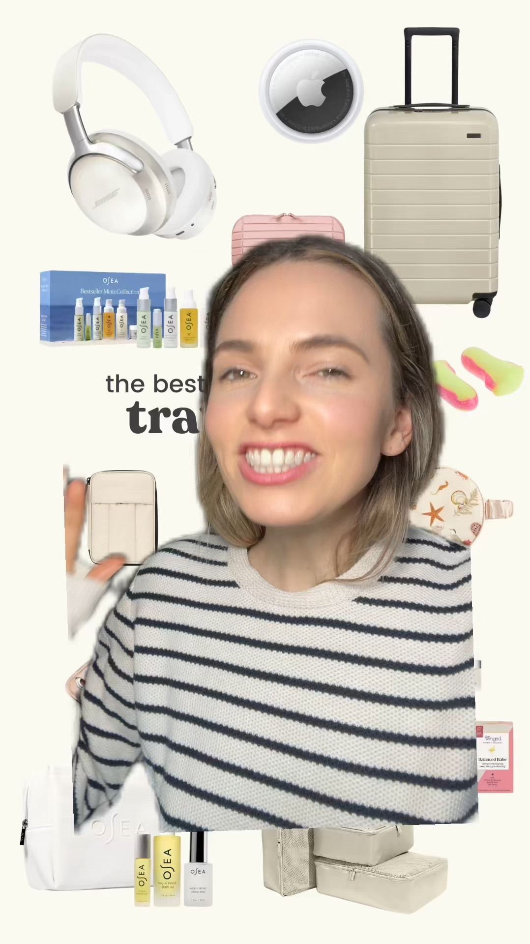 all the best gift ideas for the travel girl in your life! From
The best carryon suitcase to packing cubes to noise cancelling headphones- these are the things I use over and over again on travel. and if you pick up travel skincare, you can use my OSEA code: LAURENV to get a discount 🤍 

#LTKWatchNow #LTKHoliday #LTKGiftGuide