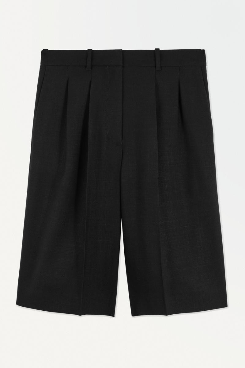 The Pleated Tailored Shorts | COS UK