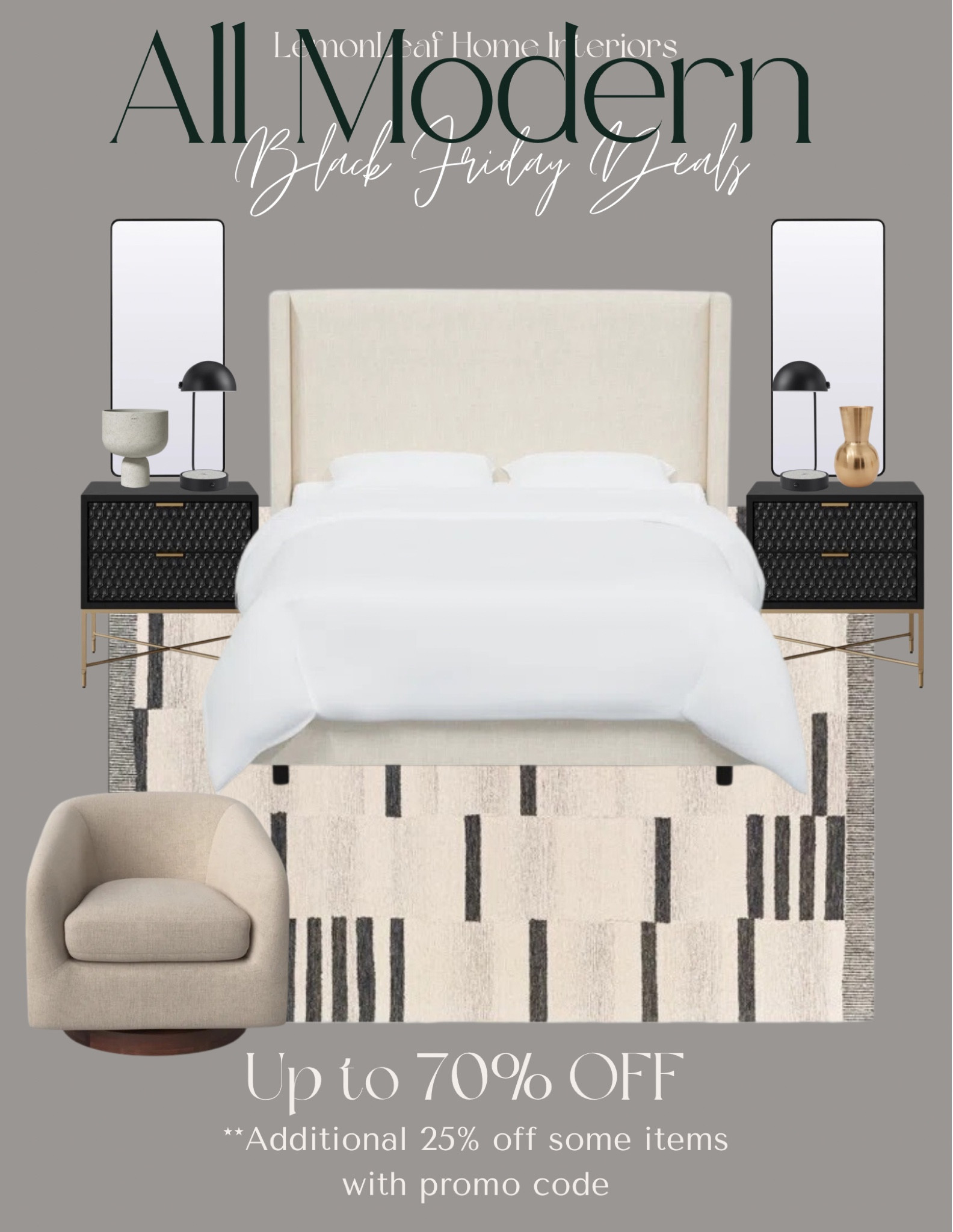 Refresh your bedroom with SALE pieces from wayfair and AllModern. 
@allmodern #allmodernpartner #modernmadesimple



#LTKsalealert #LTKhome #LTKstyletip