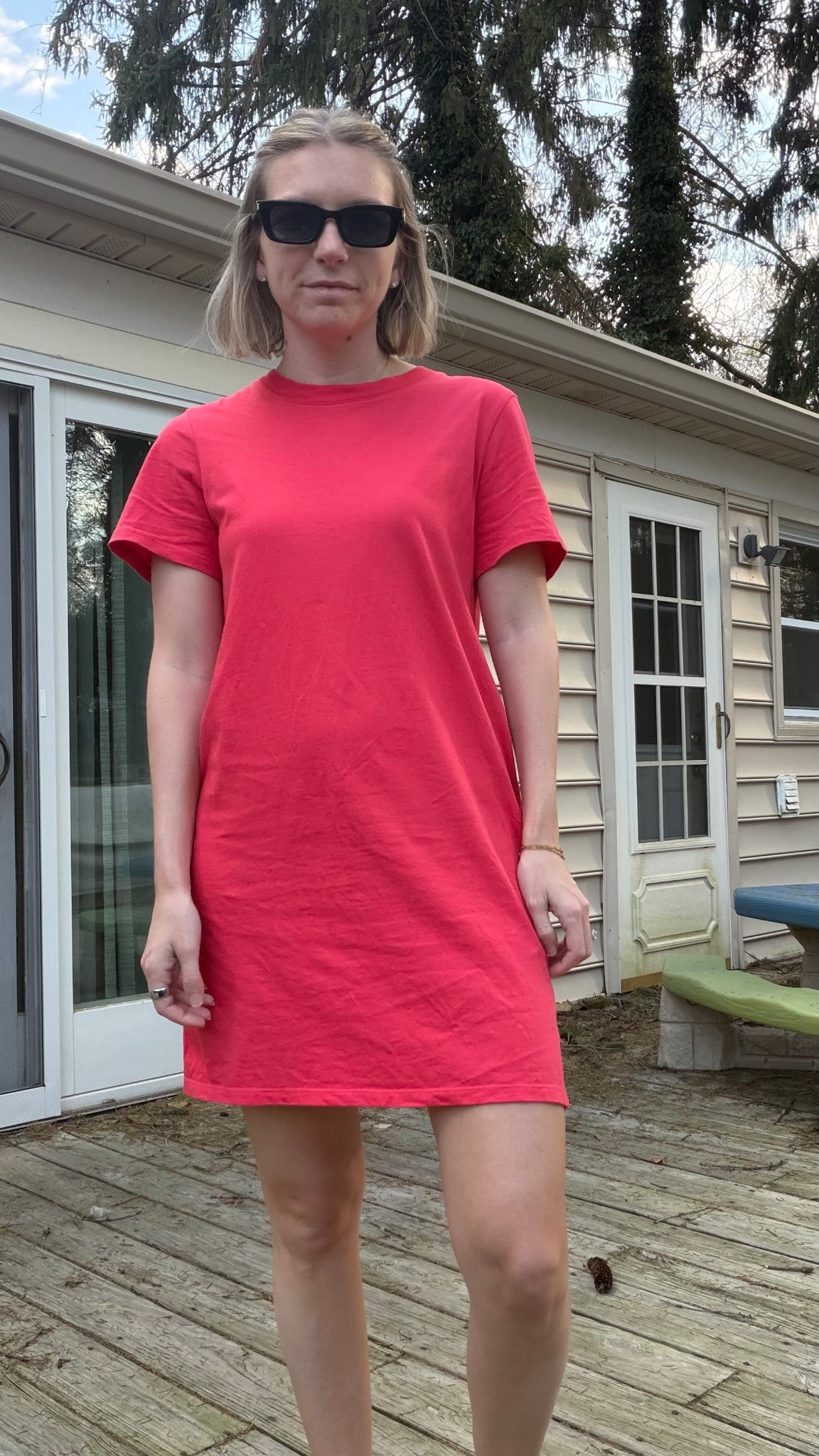 These t shirt dresses are on sale for $10 today! I own so many colors. Wearing xs petite  

#LTKootd #LTKPetite #LTKmomlife