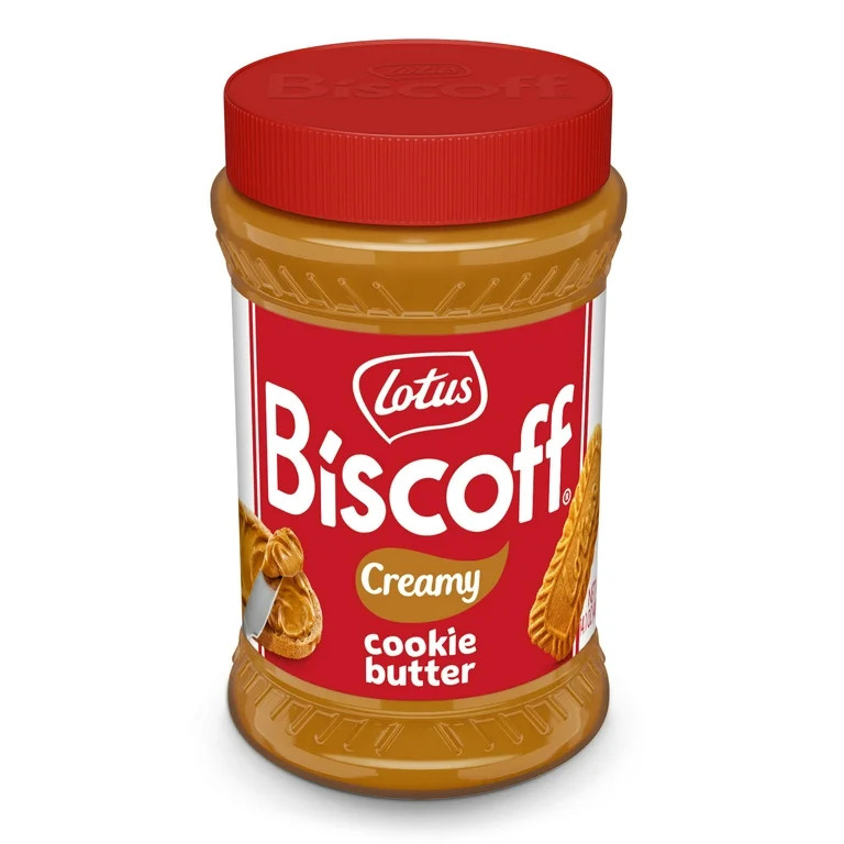 Lotus Biscoff Creamy Cookie Butter, 14.1 oz. - Walmart.com | Walmart (US)