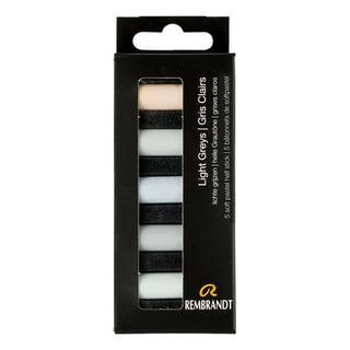 Rembrandt 5 Color Light Grays Half Stick Soft Pastel Set | Michaels® | Michaels Stores