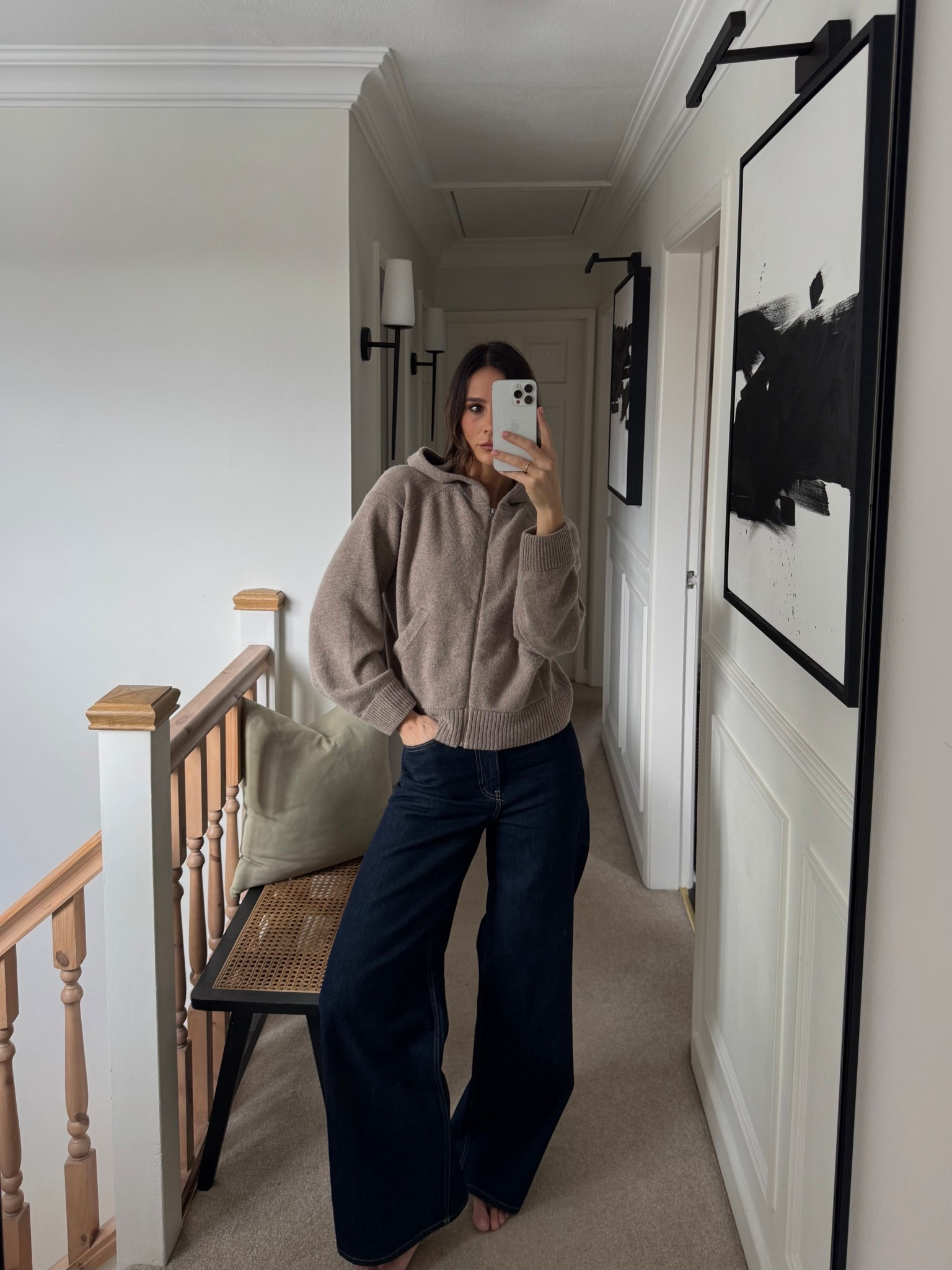 Comfy and Casual work from home
Outfit 

#LTKuk #LTKspring #LTKjeans