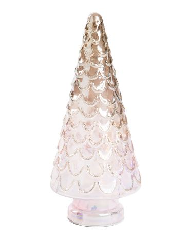 15in Ombre Led Tree With Glitter | TJ Maxx