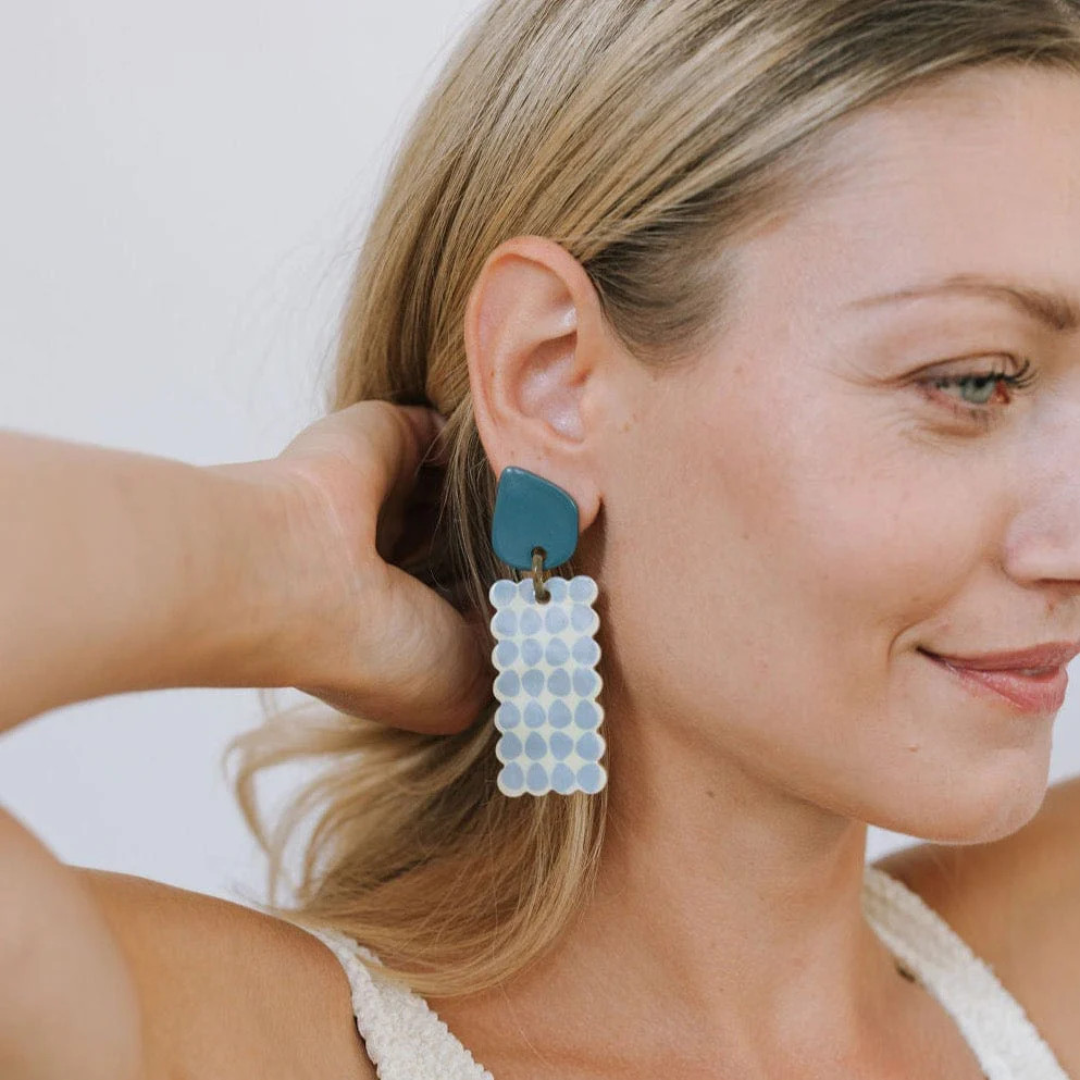 Atlantic Cabana Earrings | Sunshine Tienda