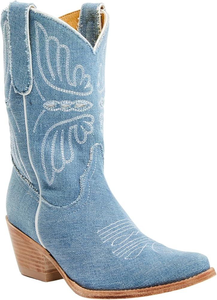 Idyllwind Women's Aces Denim Deux Western Boot Round Toe - Biwfa22l6 | Amazon (US)