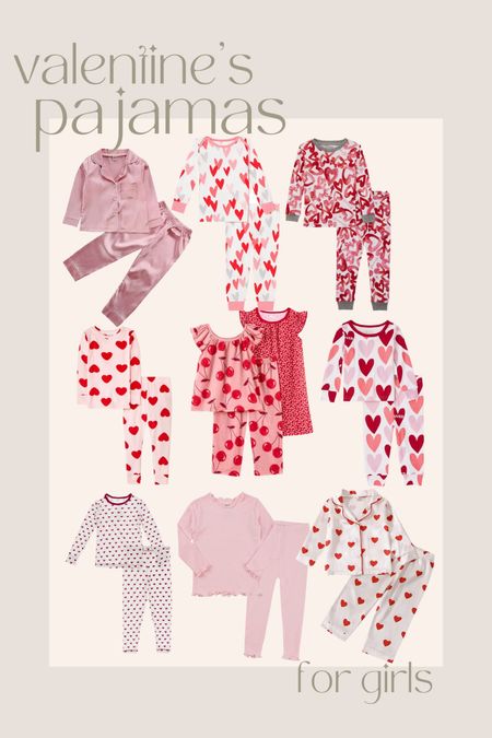 Adorable Valentine’s Day pajamas for girls! 

#LTKkids #LTKSeasonal #LTKstyletip