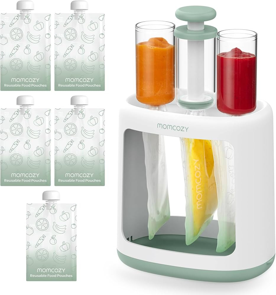 Momcozy Squeeze Station For Homemade Baby Food,Pouch Filling Station For Puree Food For Babies&To... | Amazon (US)