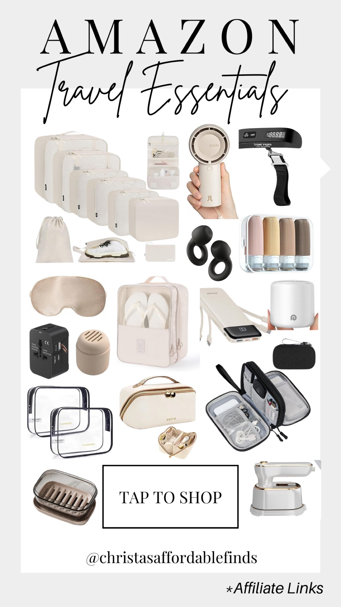 Amazon Travel Essentials and Finds
