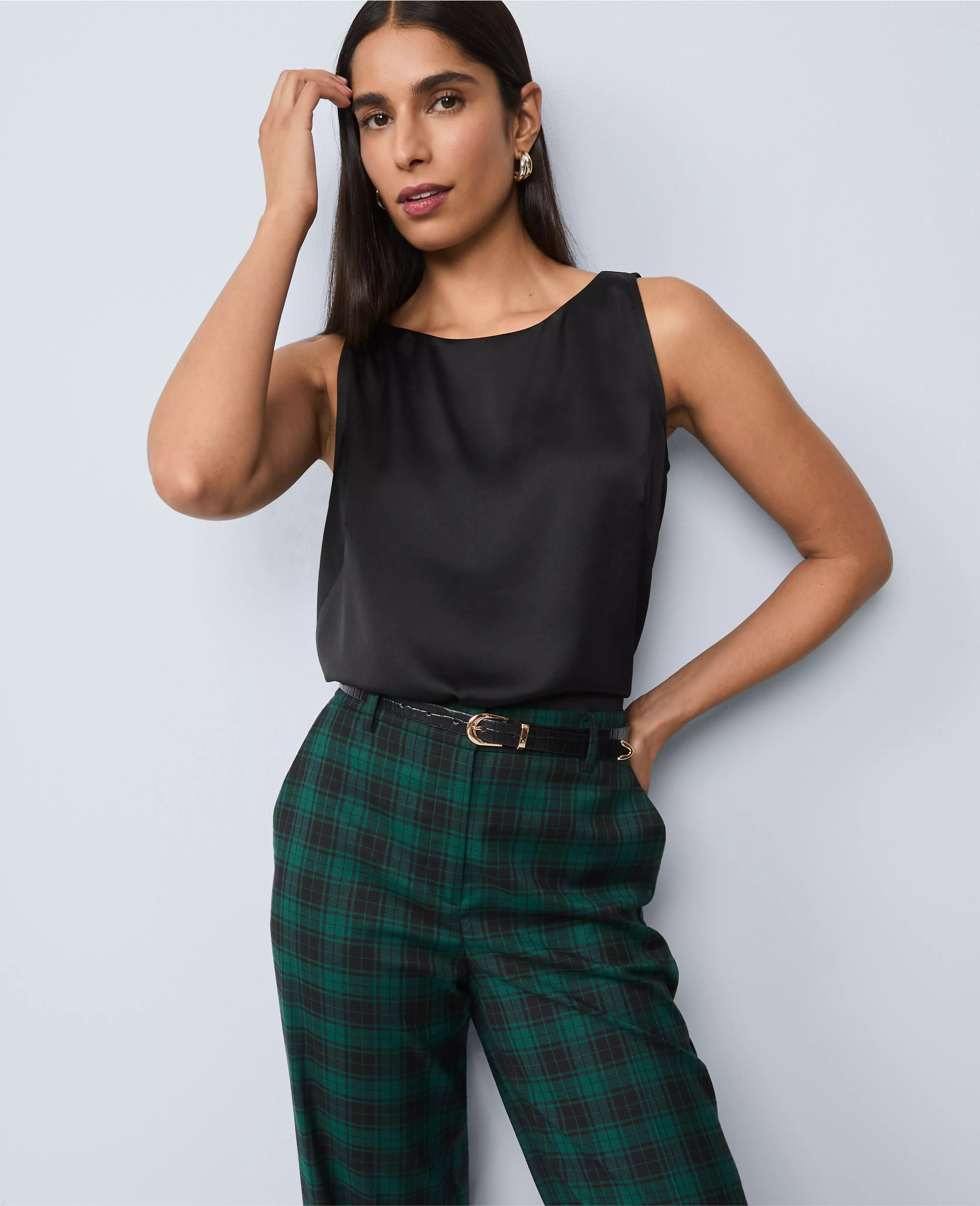 Satin Tank Top | Ann Taylor