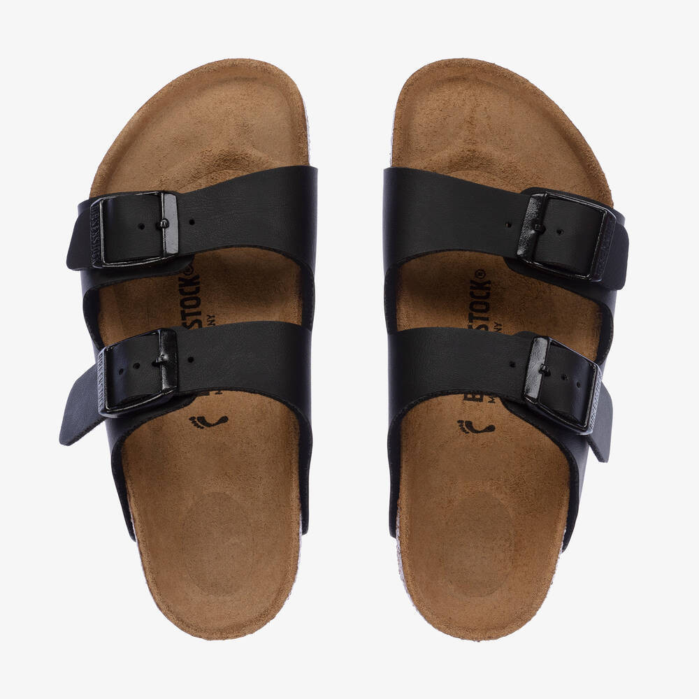 Birkenstock Black Buckled Sandals | Childrensalon