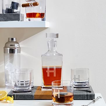Classic Glass Decanter | Mark and Graham | Mark and Graham