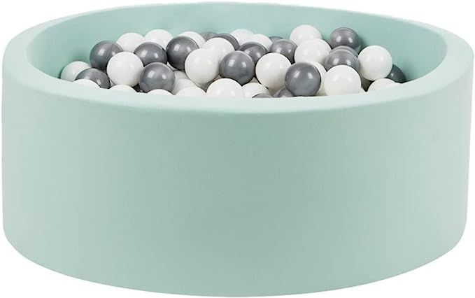 Ball Pit - Soft Organic Cotton Cover with BPA-Free Balls Included (6 Months – 5 Years) 35" Dia ... | Amazon (US)