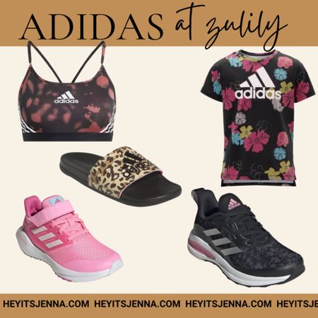 Adidas is on sale at zulily 
