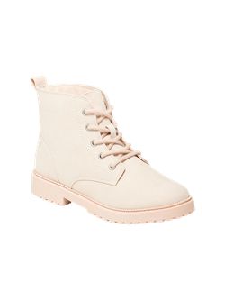 Faux-Suede Lace-Up Boots for Girls | Old Navy (CA)