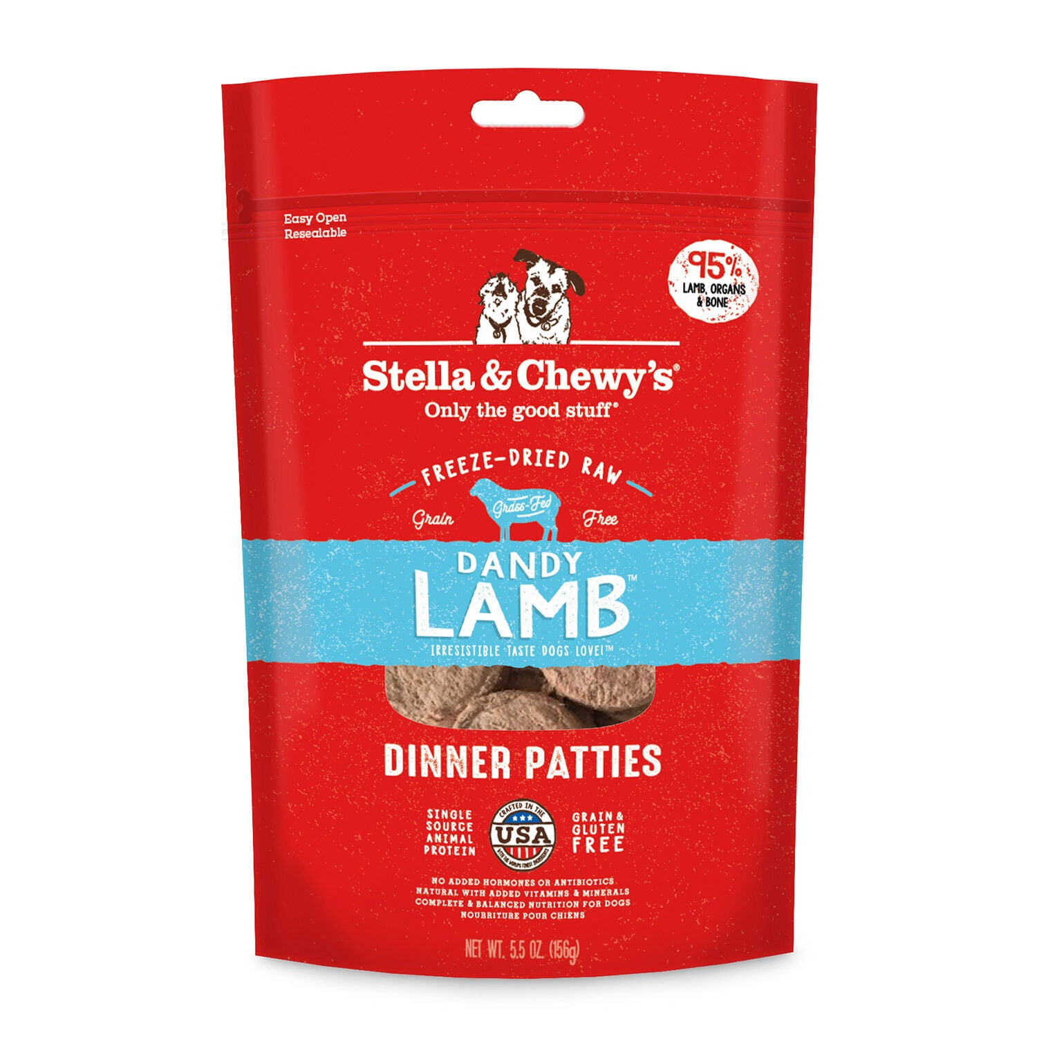 Stella & Chewy's Freeze-Dried Lamb Dinner Patties | Pet Supermarket | Pet Supermarket