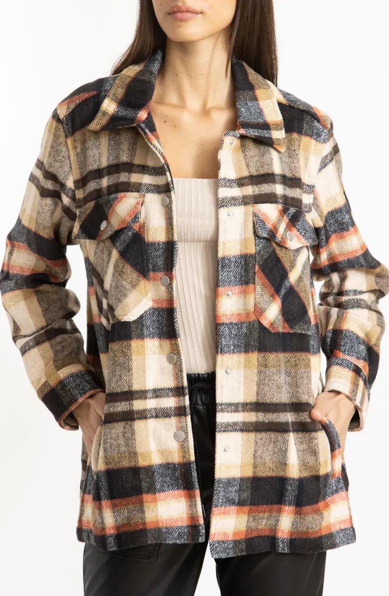 Plaid Shirt Jacket | Nordstrom