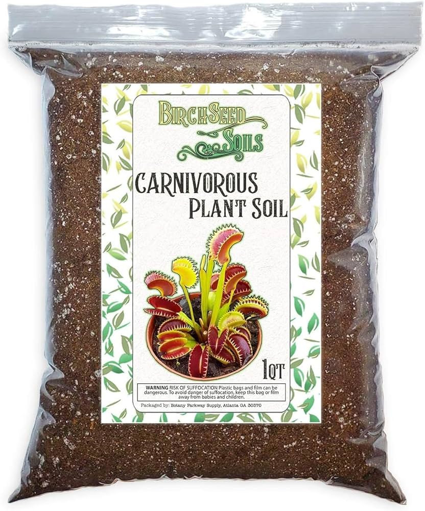 Carnivorous Plant Soil Mix – 1 Quart Bag – Premium Blend of Perlite & Peat Moss – Ideal for... | Amazon (US)