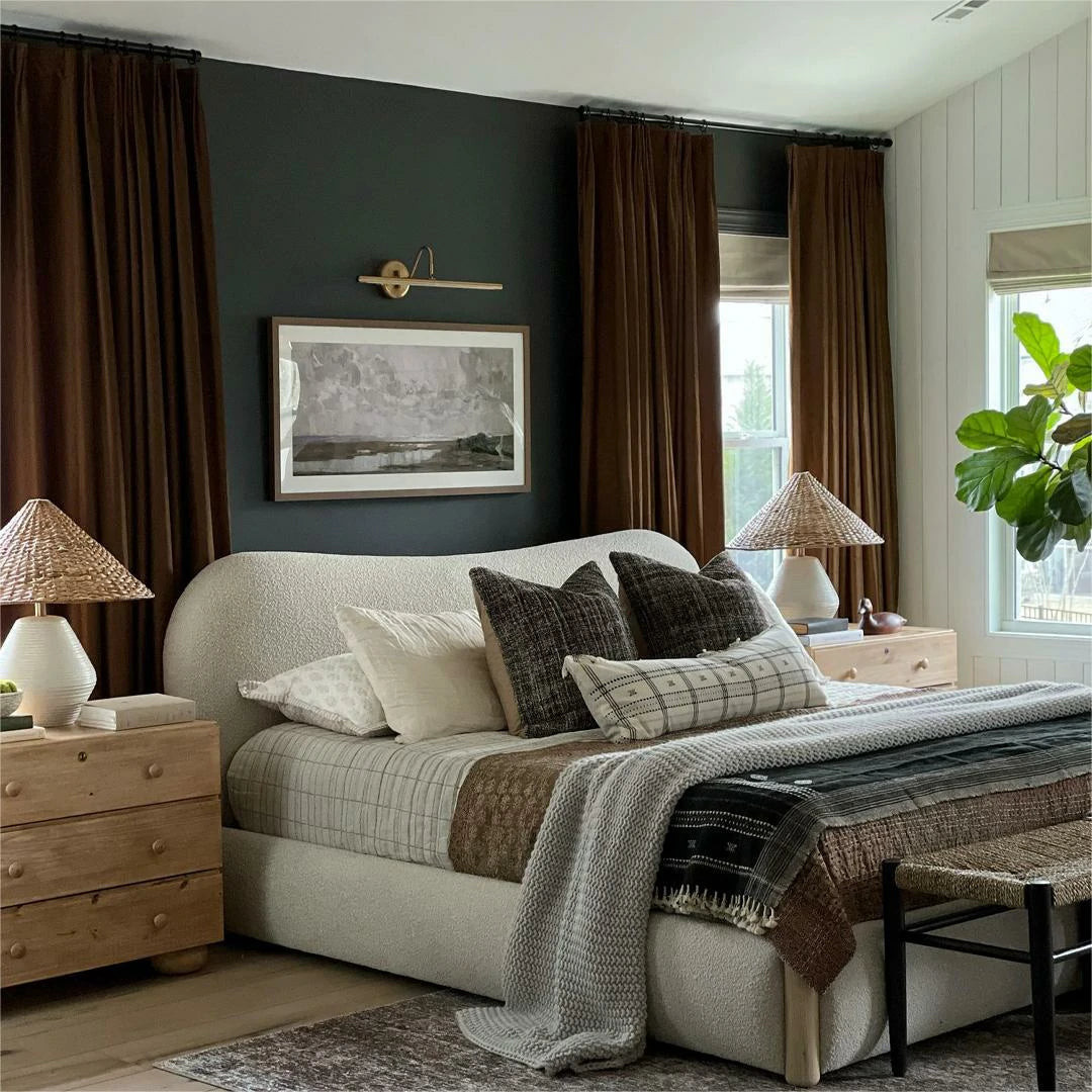 Birkin Velvet Curtain Pleated | TWOPAGES