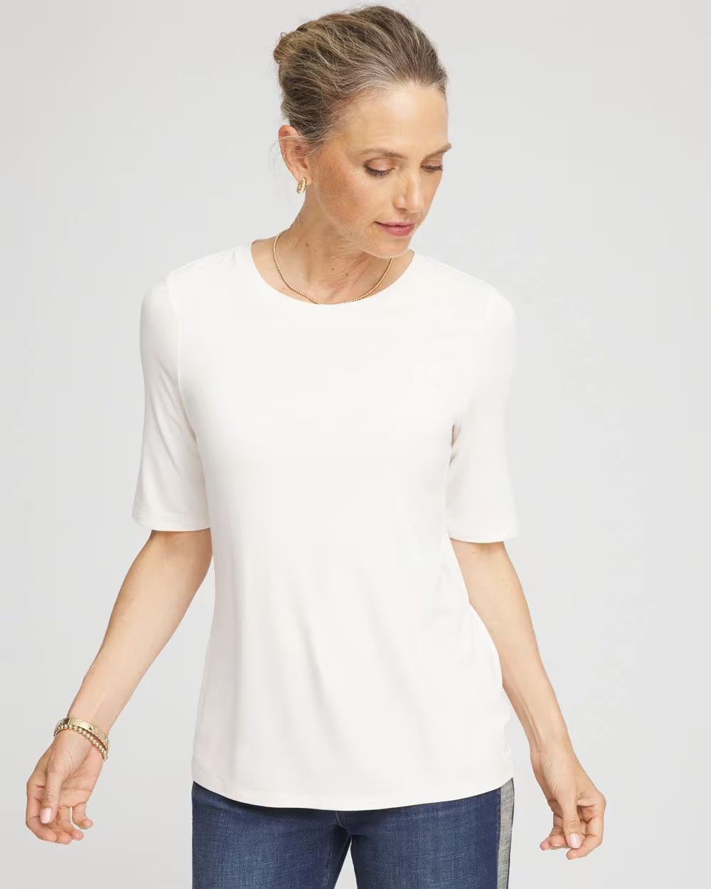 Elbow Sleeve Tee | Chico's
