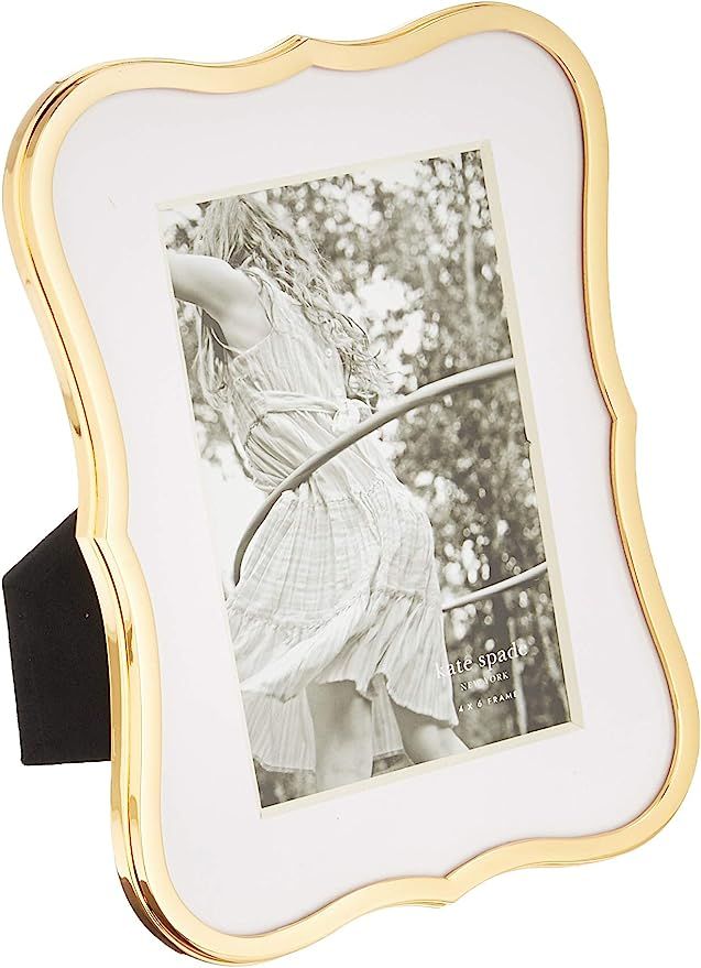 Kate Spade Crown Point Gold 4" x 6" Frame, 1.25 LB, Metallic | Amazon (US)