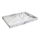 American Atelier Marble Serving Tray, 14" x 19" x 2", White | Amazon (US)