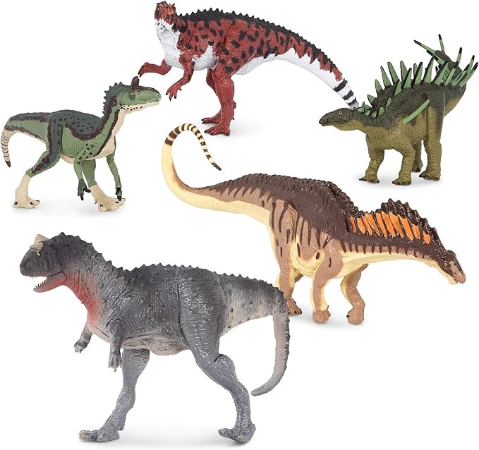 Terra by Battat – Toy Dinosaur Set with Ceratosaurus (5pc) – Collectible Dinosaurs and Toys f... | Amazon (US)