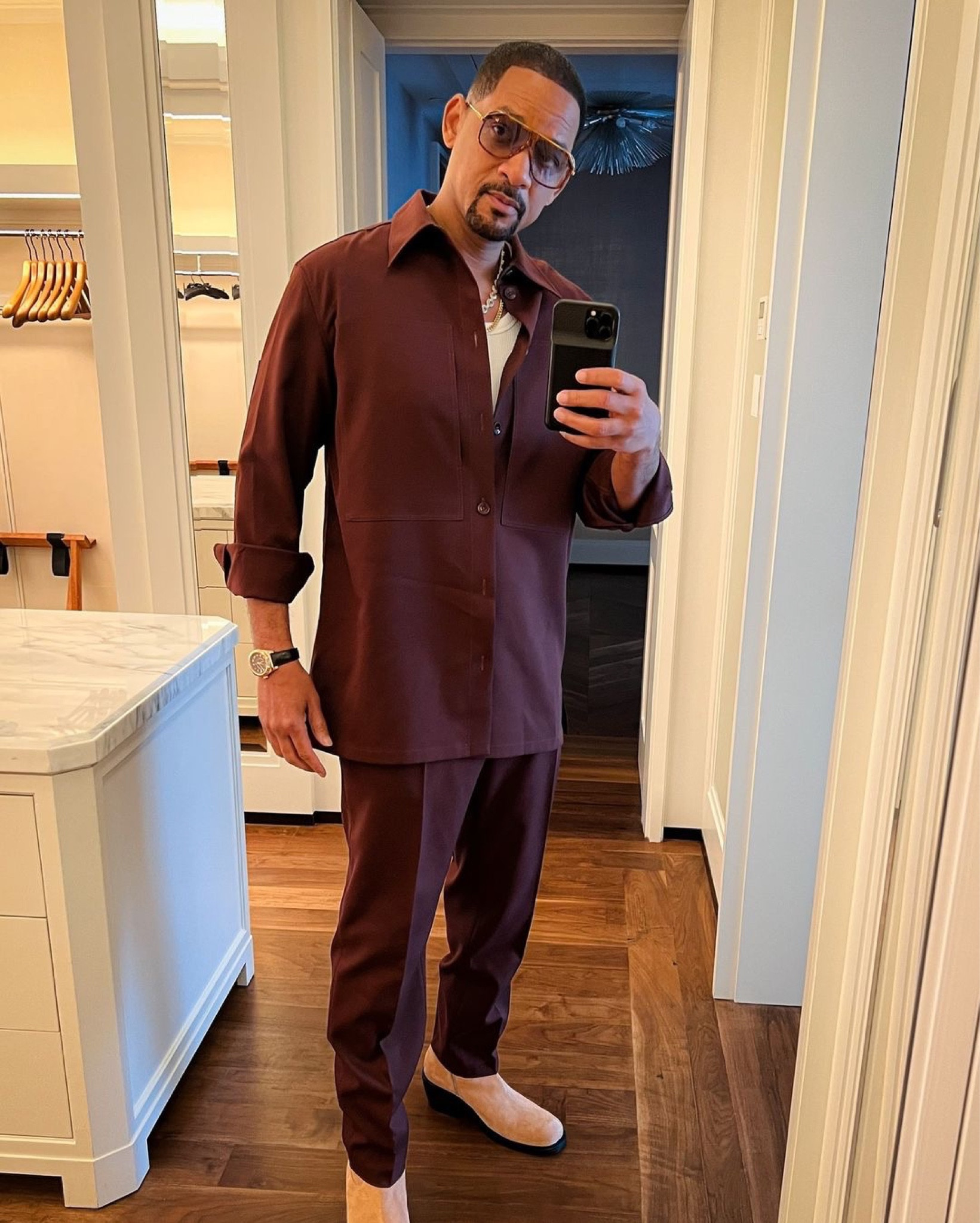 Will smith in Jil Sander