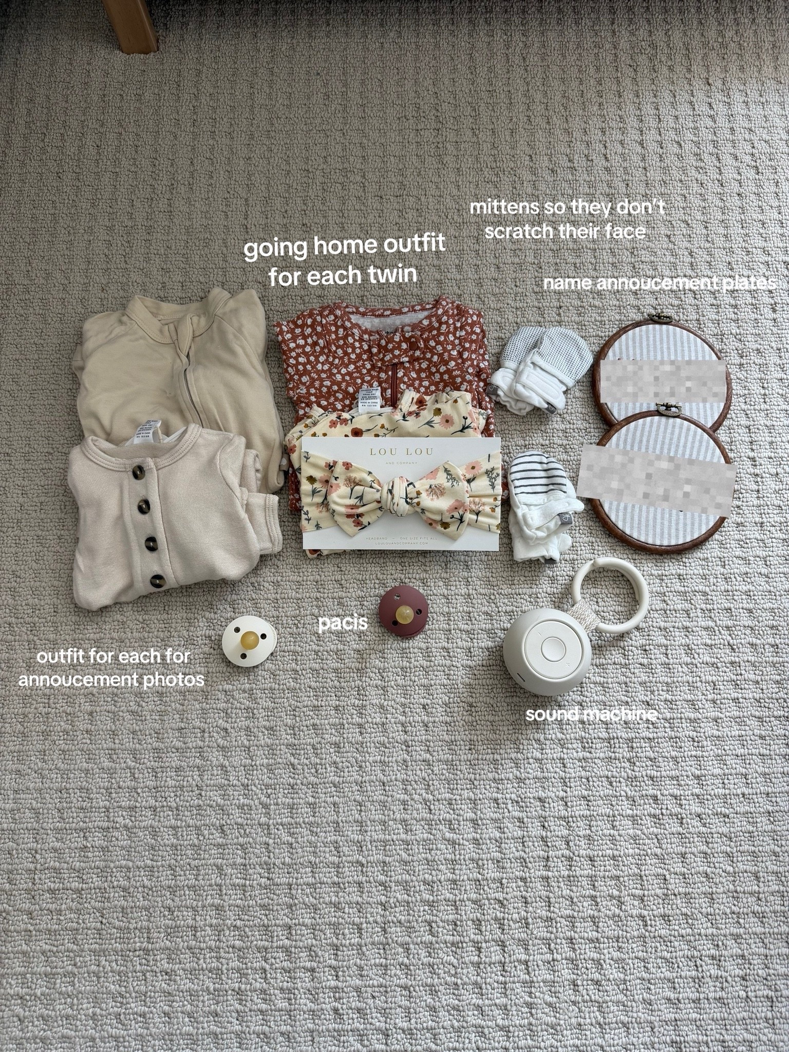 what I’m packing for my twins to bring to the hospital

#LTKmomlife #LTKBaby #LTKKids