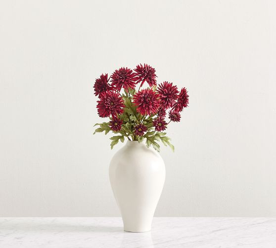 Faux Burgundy Mum Bundle | Pottery Barn (US)