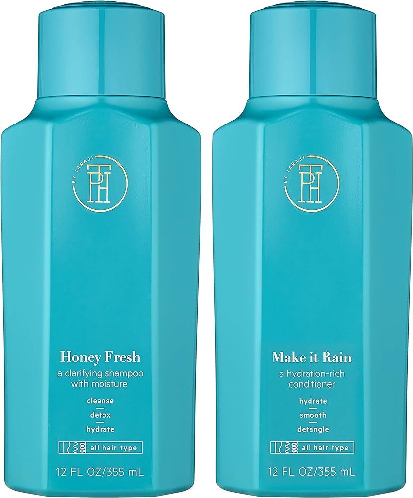 TPH BY TARAJI Cleanse Bundle | Make it Rain Hydrating Conditioner with Aloe & Honey and Honey Fre... | Amazon (US)