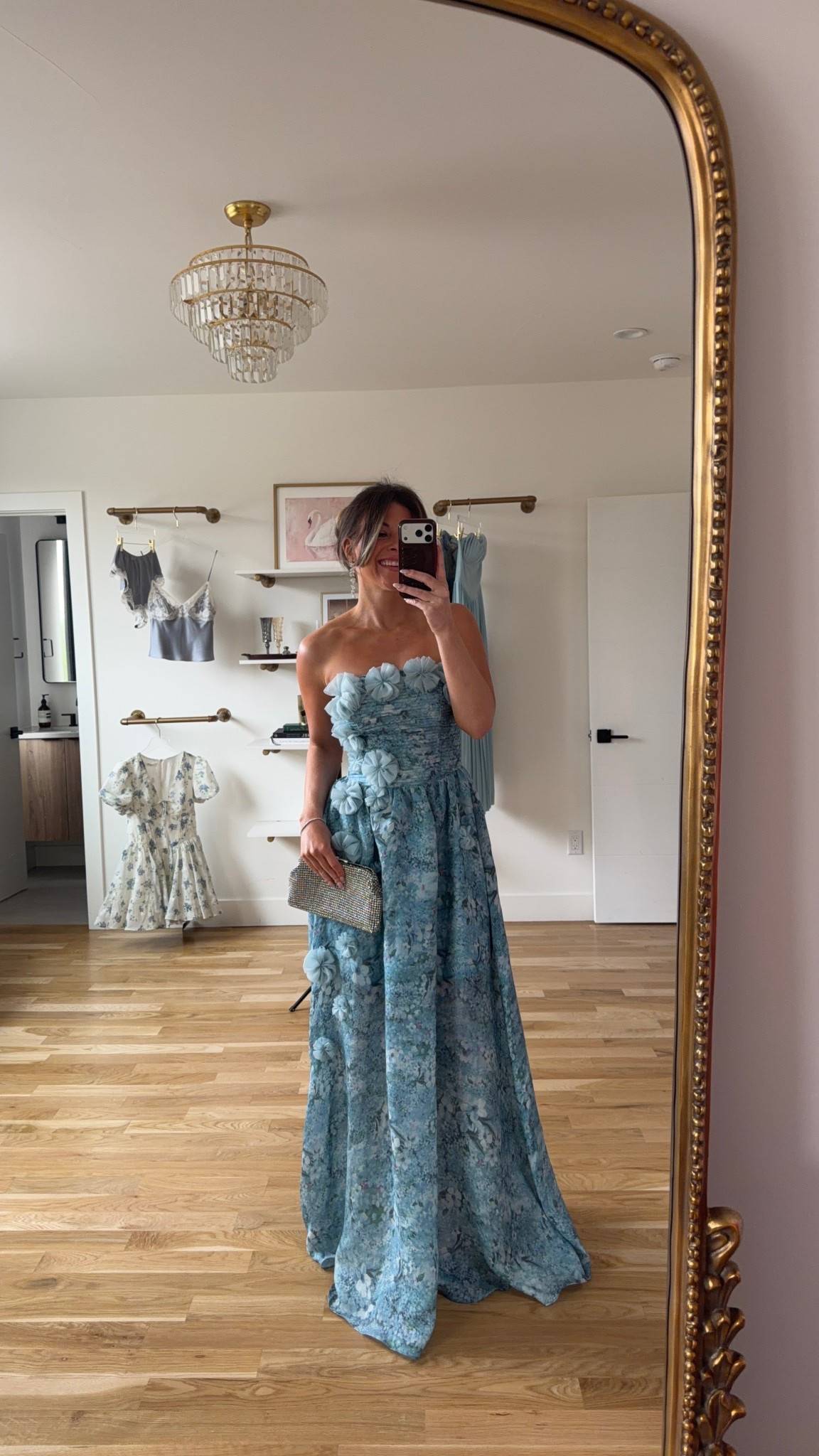 strapless blue floral dress for a special occasion or resort wear 

i did my normal size small

vici code: emerson30

formal attire
black tie 
strapless gown
wedding guest 
special occasion
formal occasion 

#LTKStyle #LTKDress 

#LTKgrwm