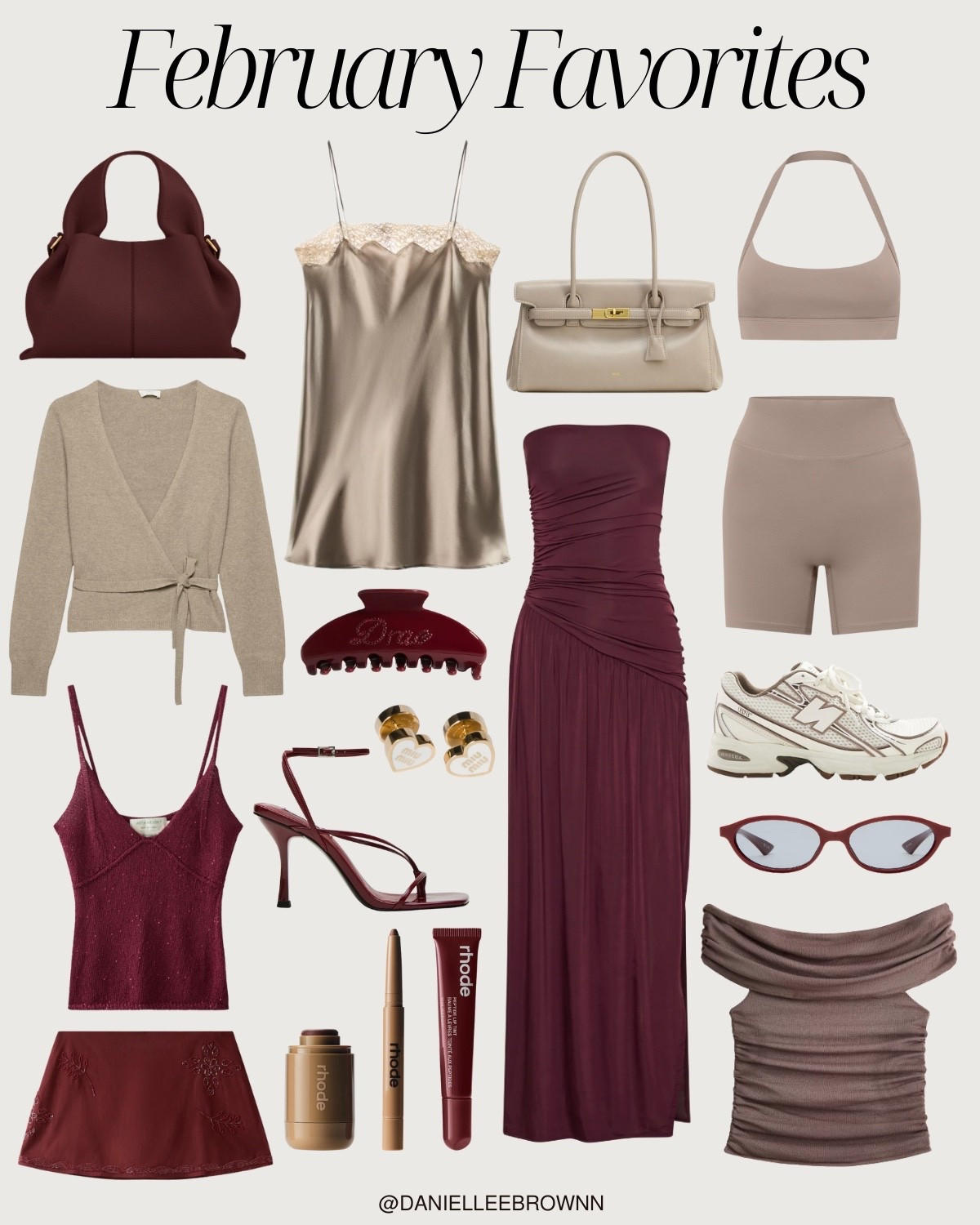 february favorites 🥀 favorites, must haves, everyday style, outfit ideas, ootd 

#LTKActive #LTKootd #LTKValentine