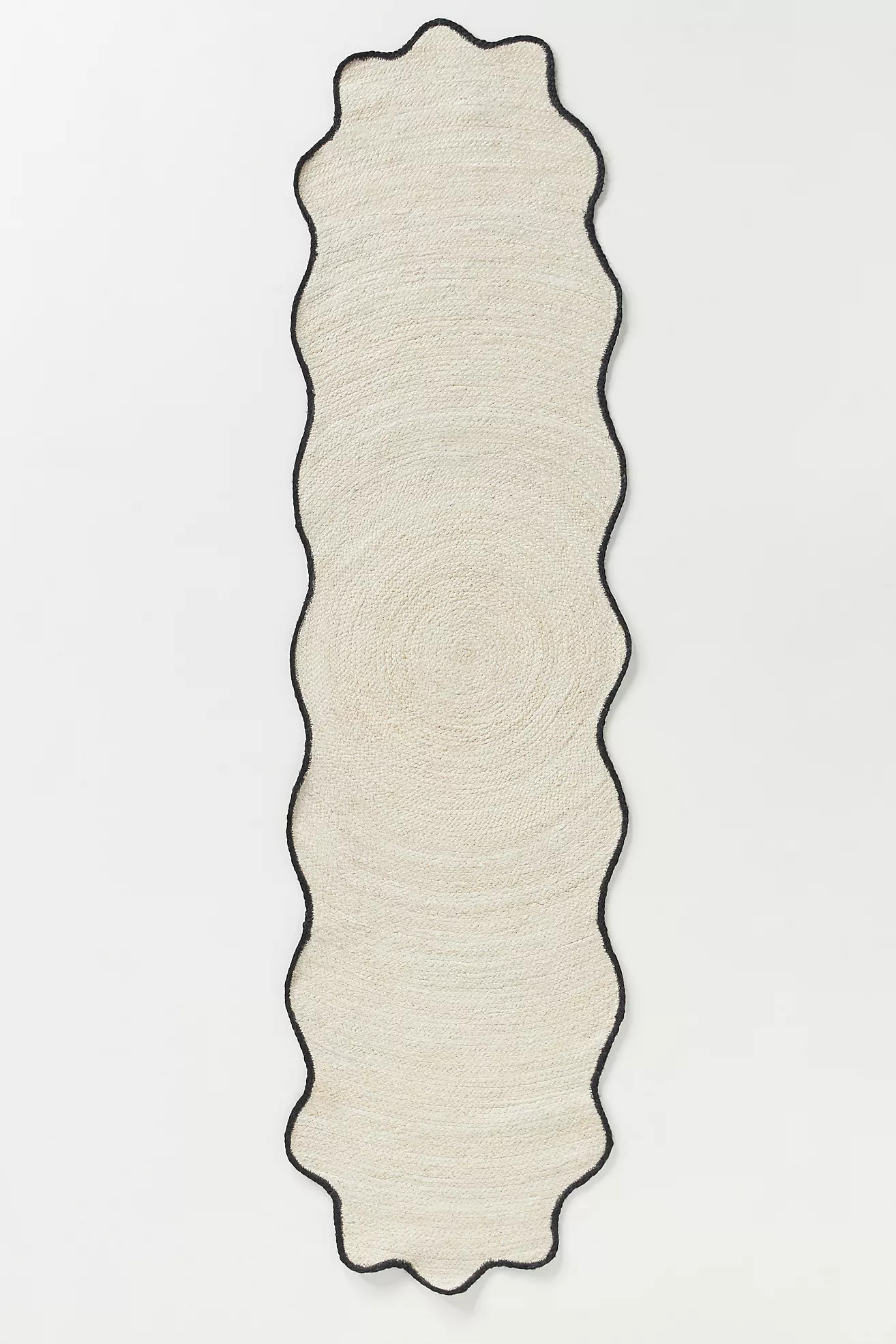 Scalloped Jute Hartley Rug | Anthropologie (US)