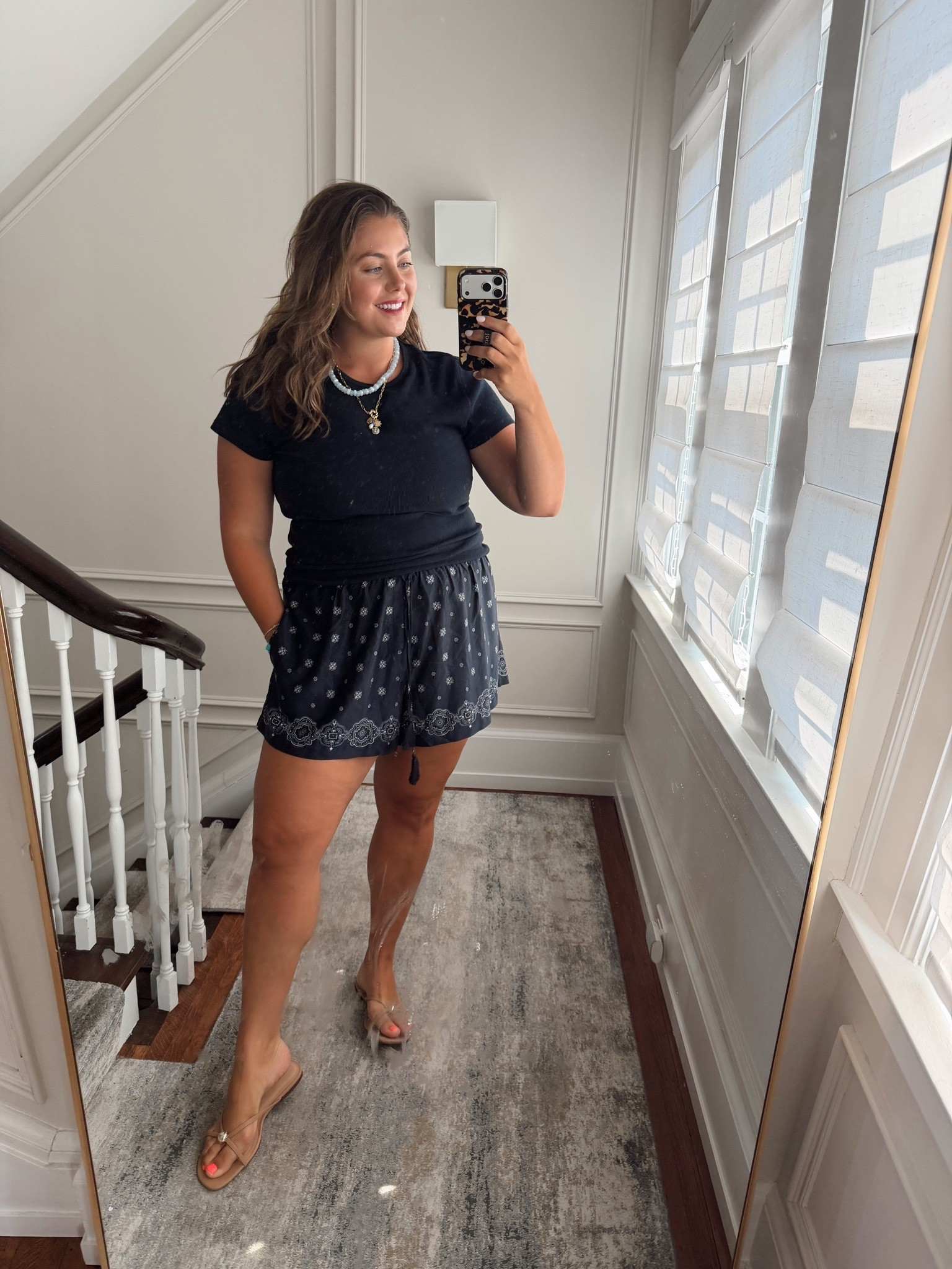 Wearing size XXL Tall in tee @ 2X in shorts.

#LTKootd #LTKSeasonal #LTKMidsize