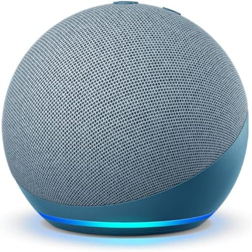 Echo Dot (4th Gen) | Sleek design with full sound, Bluetooth, and Alexa | Twilight Blue | Amazon (US)