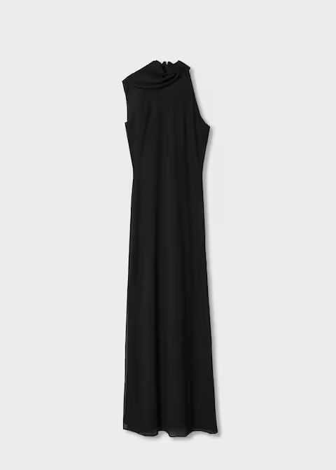 Bow cut-out detail dress | MANGO (US)