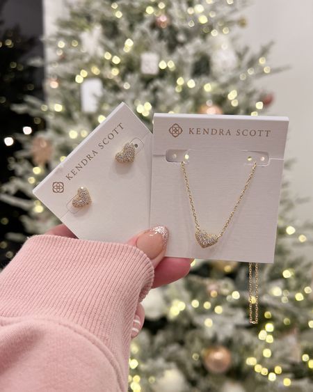 The prettiest new pave heart jewelry from Kendra Scott! These would be perfect gifts for your mom, MIL, sister or friend✨✨ (or yourself!)

#LTKGiftGuide #LTKunder50 #LTKunder100