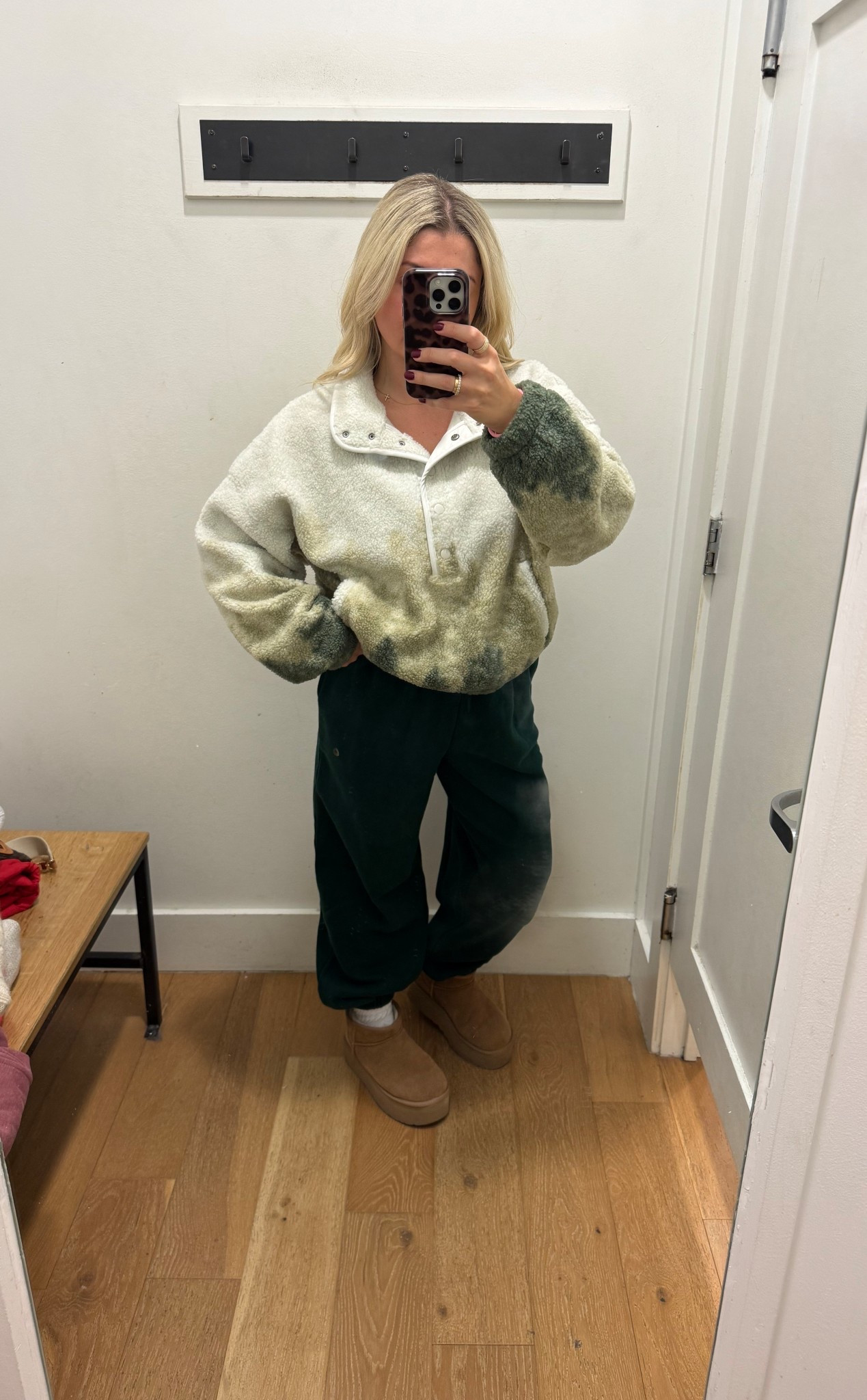 Cozy holiday outfit on sale
Med pullover 
Small sweatpants 
Ugg platform boots tts
American eagle outfit 

#LTKShoeCrush #LTKGiftGuide #LTKSaleAlert