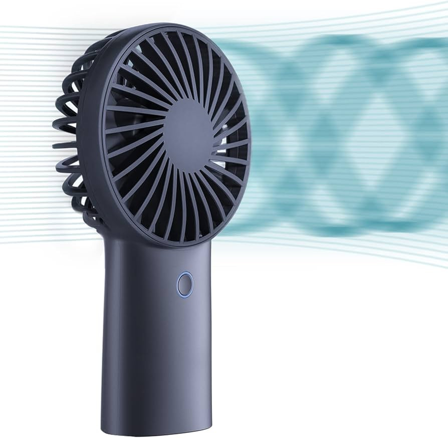 JISULIFE 6000mAh Handheld Fan [30H Max Cooling Time] Mini Portable Hand Fan, USB Rechargeable Sma... | Amazon (US)