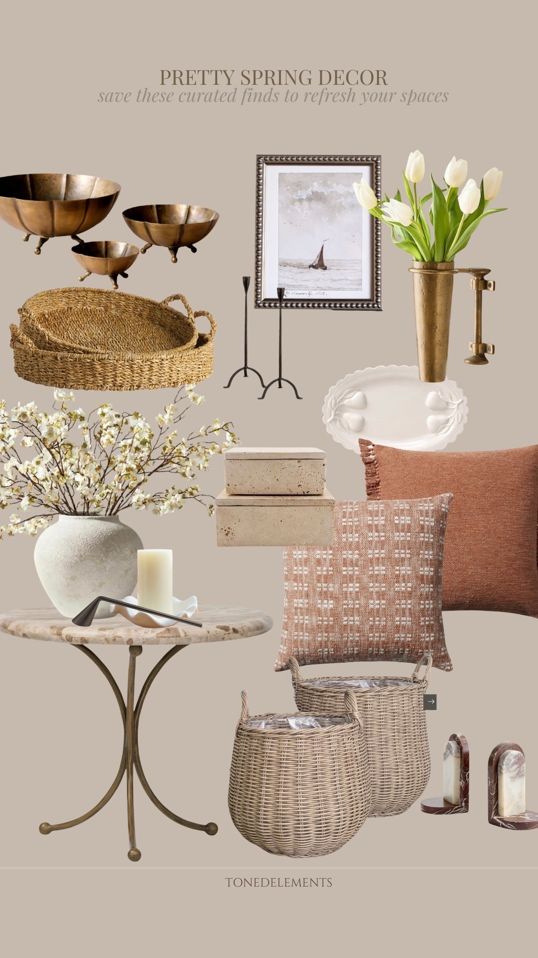 I keep it simple & softer for spring leading into summer! just thoughtful swaps that change the mood of the whole space & these pretty decor definitely will instantly elevate also refresh your space effortlessly💫🌻 some of these I own personally & id buy it again! 

#LTKdayinmylife #LTKHome #LTKstorytime