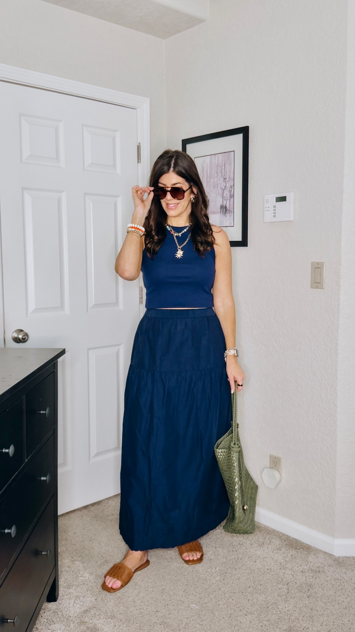 Easy warm spring outfit
In a medium tank
Medium tall maxi skirt


#LTKTall #LTKSaleAlert #LTKMidsize