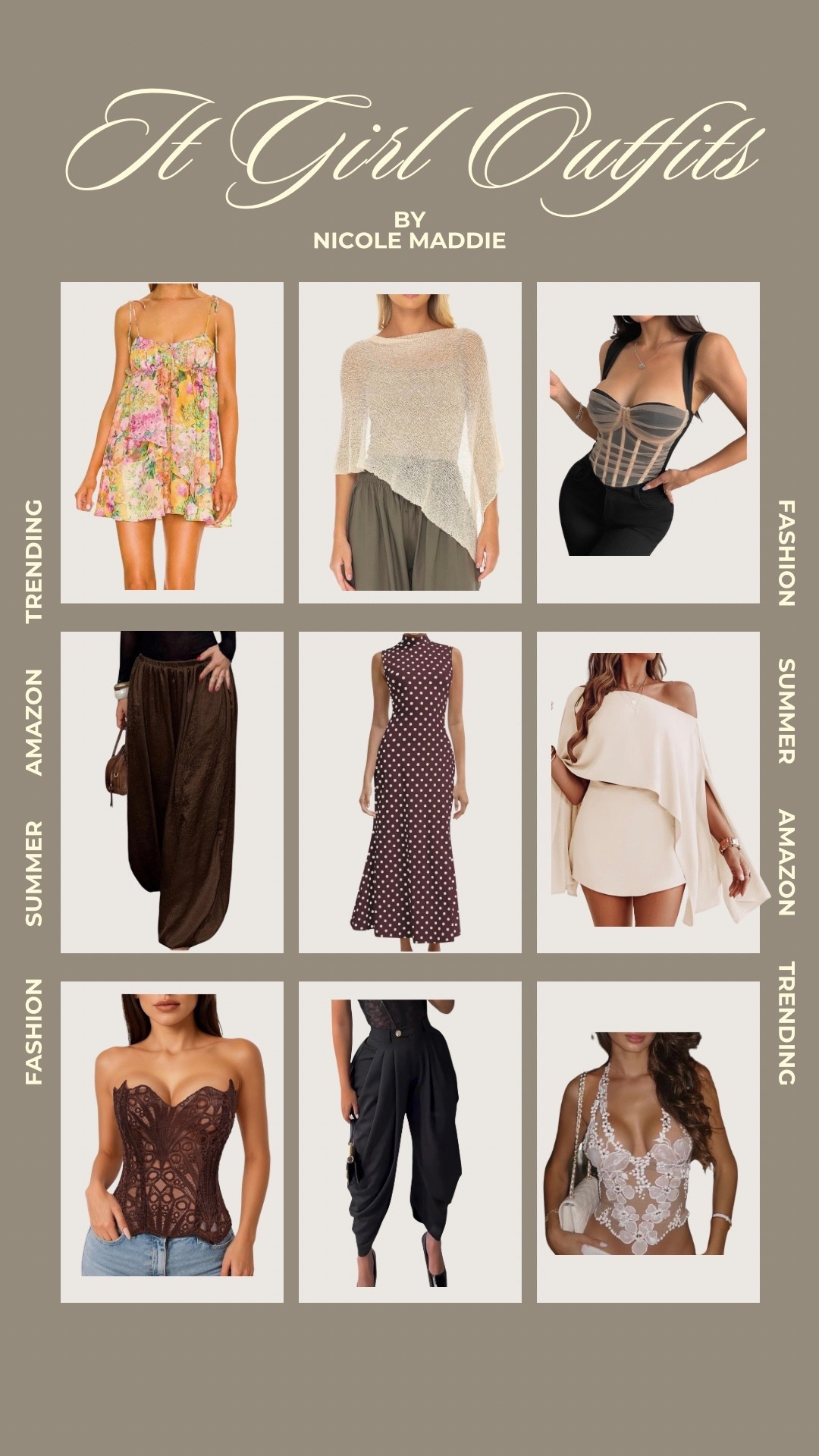 Amazon Summer It Girl Outfits - dresses, tops, pants, sheer shrug 

#LTKootd #LTKFestival #LTKMidsize