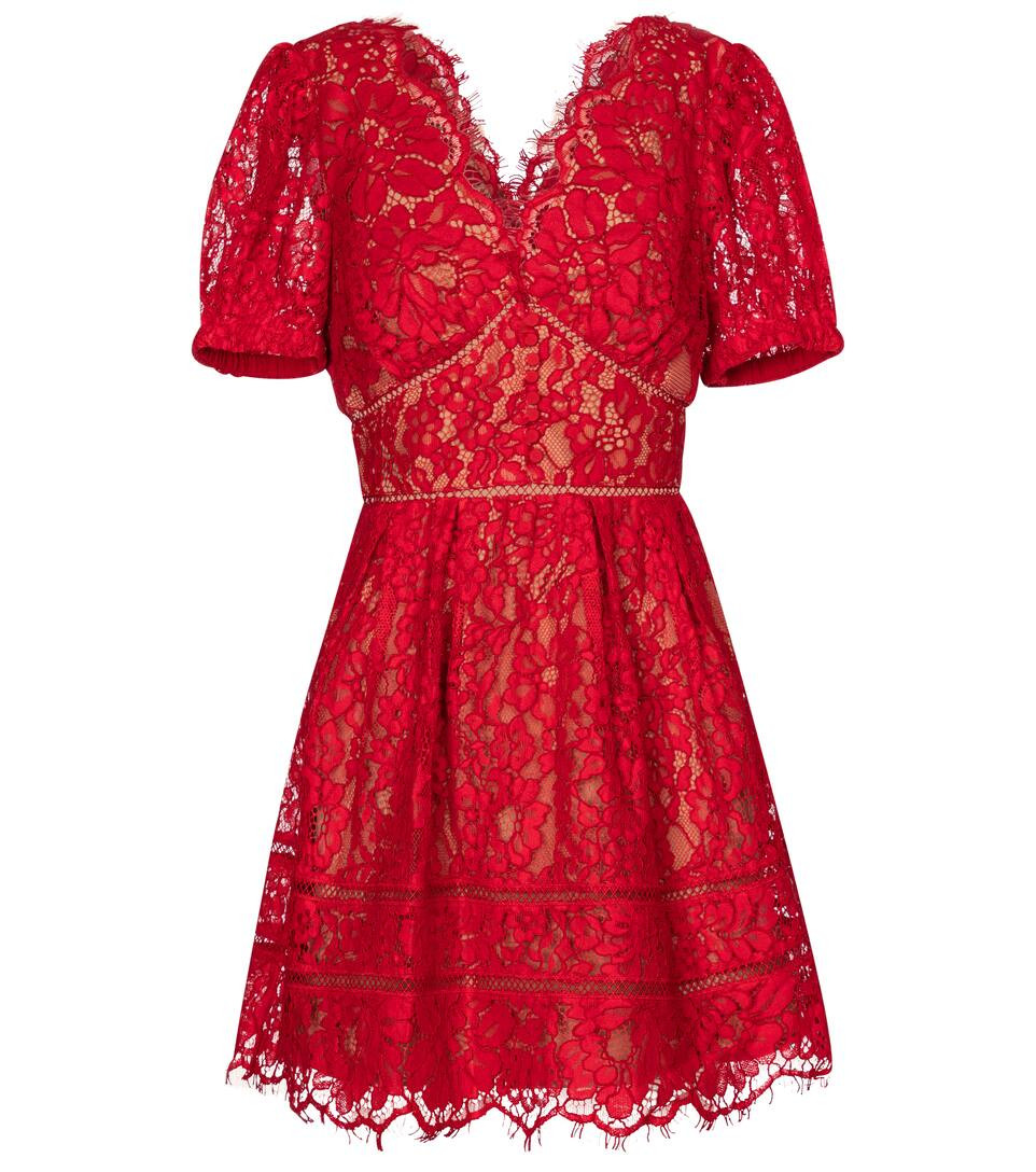 Floral lace minidress | Mytheresa (US/CA)