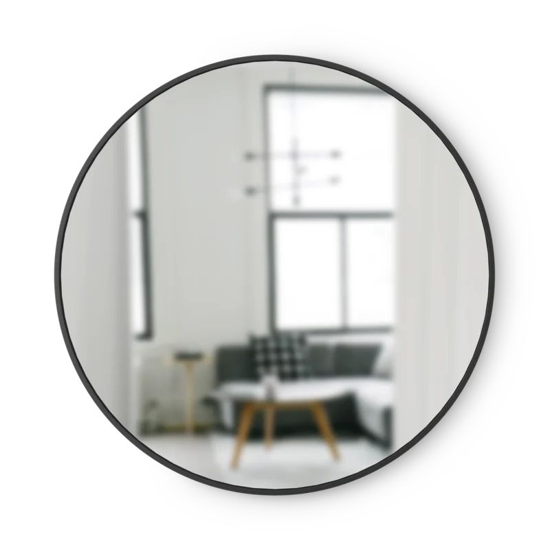 Hub Rubber Round Mirror | Wayfair North America