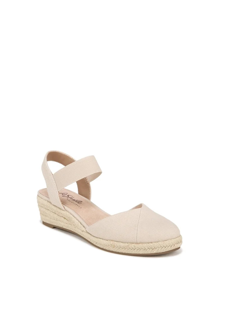 LifeStride Women's Kourtney Espadrille Wedge | Walmart (US)